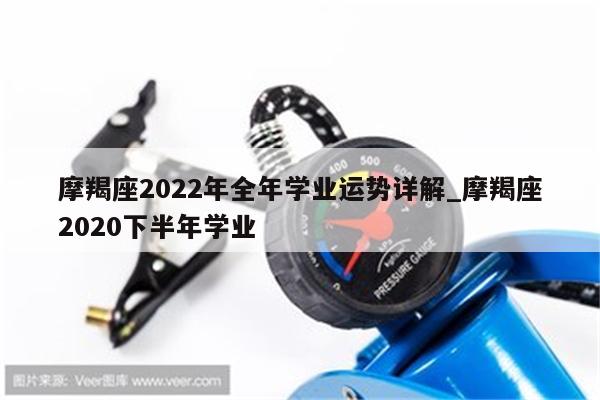 摩羯座2022年全年学业运势详解_摩羯座2020下半年学业